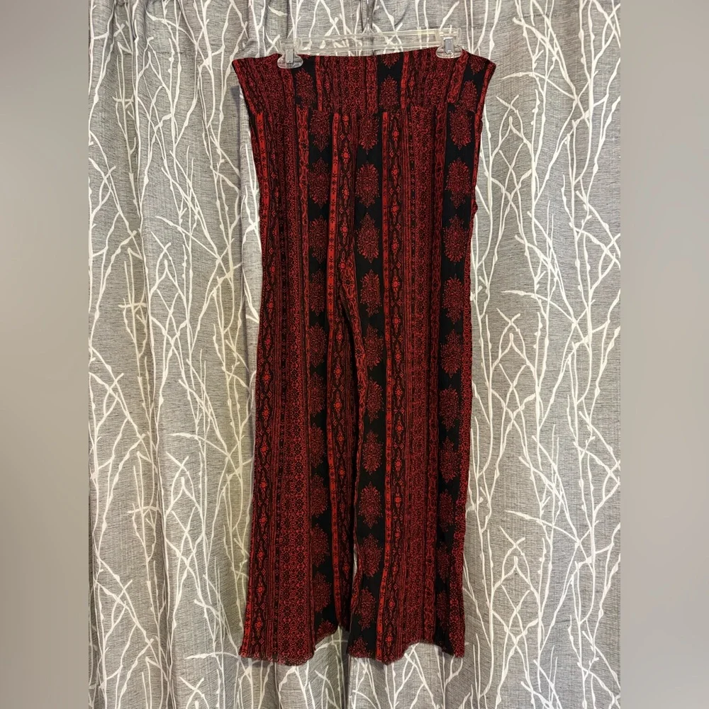 NWOT Peace & Pearls Palazzo Pants size XL - Picture 2 of 3
